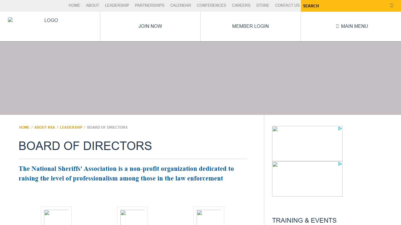 Board of Directors | NATIONAL SHERIFFS’ ASSOCIATION